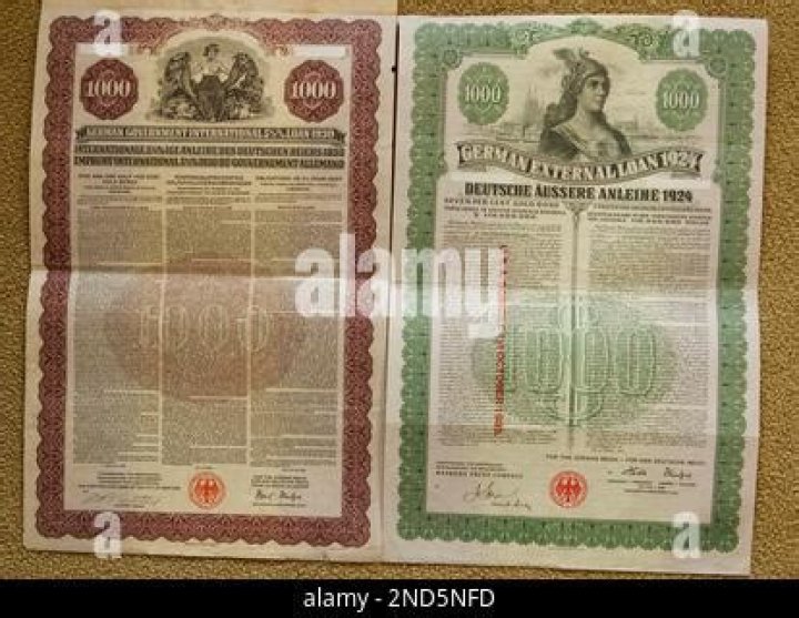 Are old German bonds worth anything?