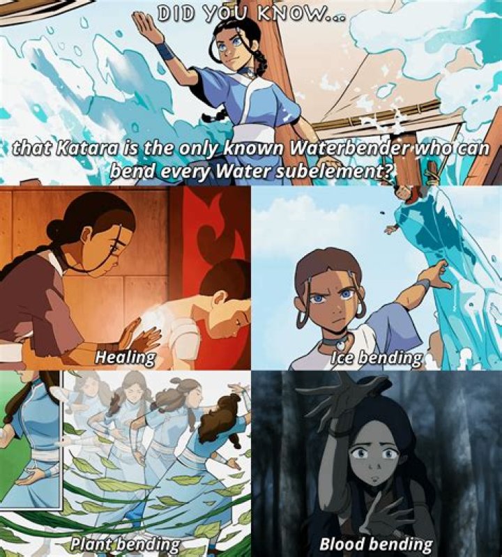 Can Katara bend any liquid?