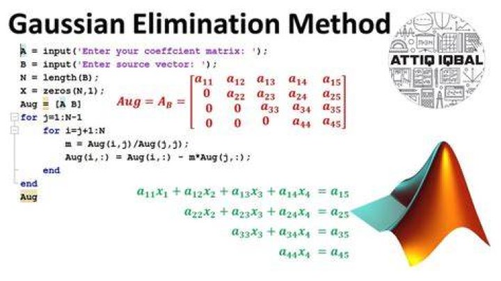 Can Matlab do Gaussian elimination?