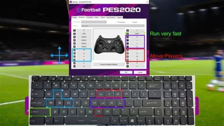 Can we play PES PC with keyboard?