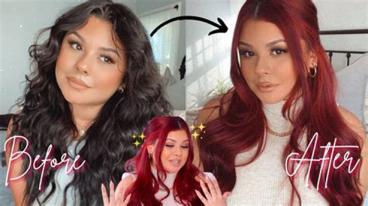 Can you dye black hair red without bleach?
