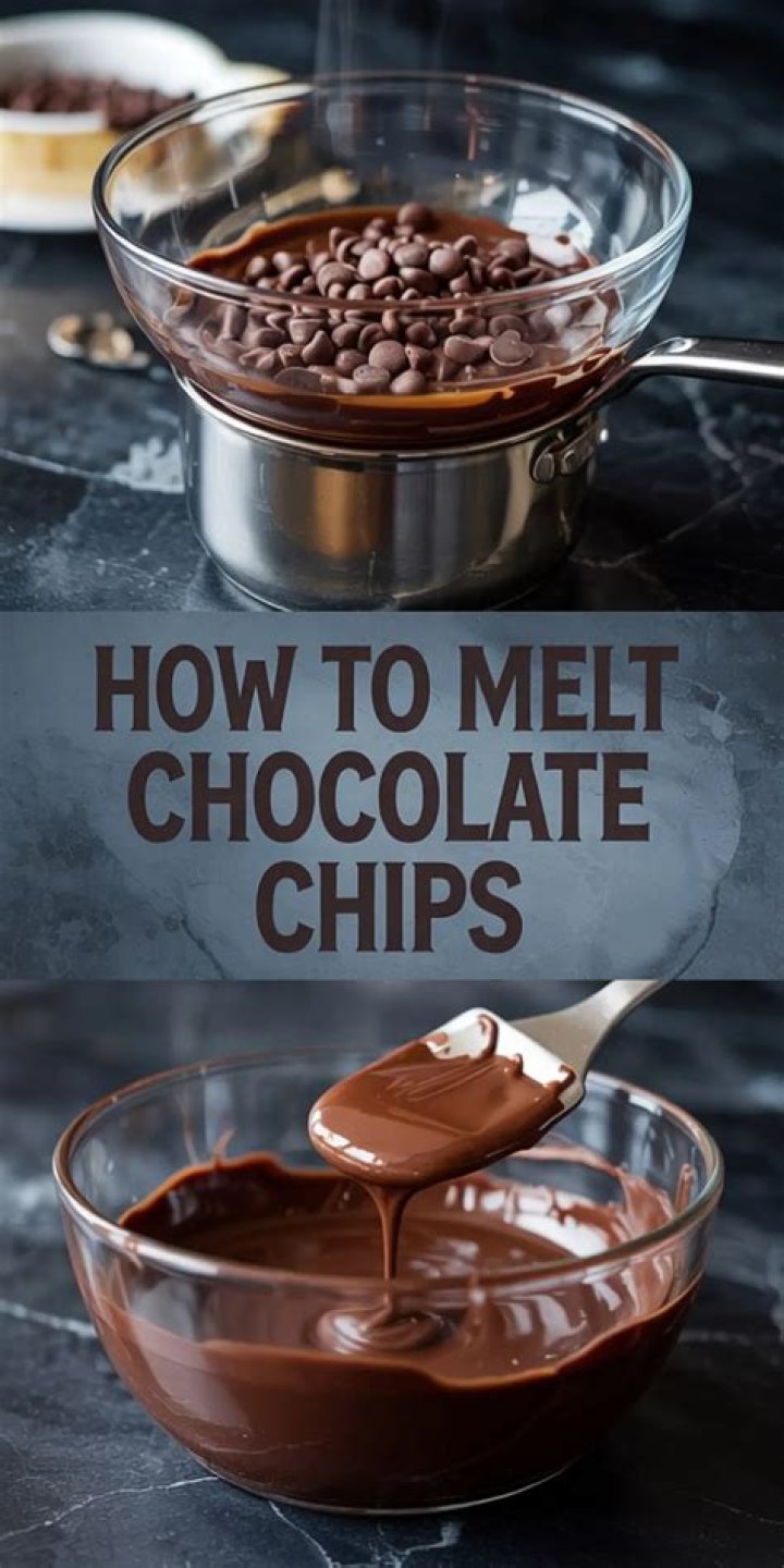 Can you melt carob chips for dipping?