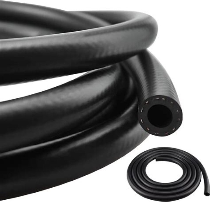 Can you use rubber hose for fuel line?