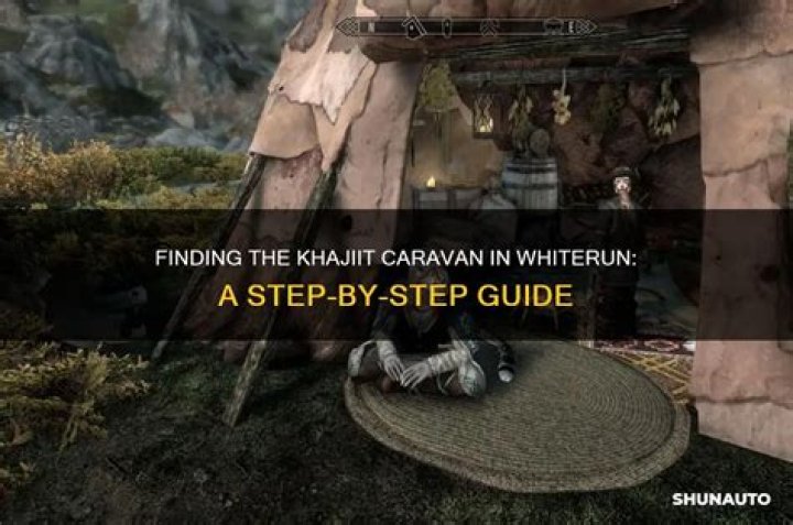 Can you wait for the Khajiit caravan?