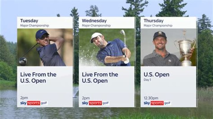 Can you watch the US Open on Golf TV?