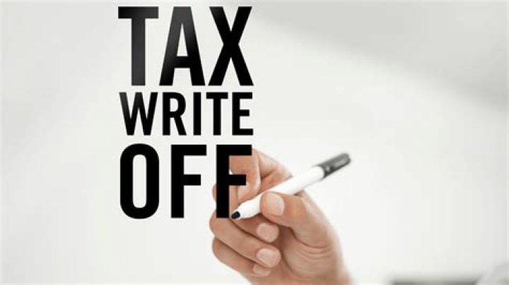 Can you write off in-kind services?