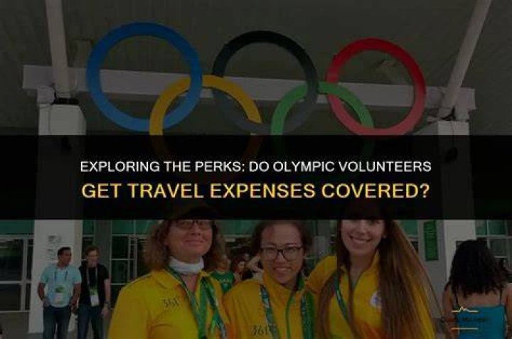 Do Olympic volunteers get paid?