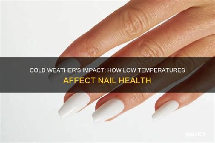 Does cold weather affect your nails?