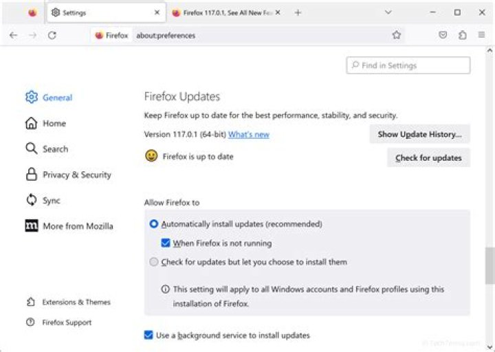 Does Firefox automatically update ESR?