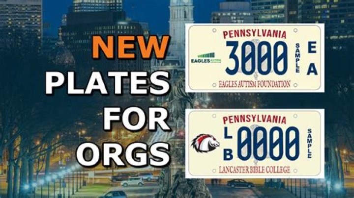 Does PA have special license plates?