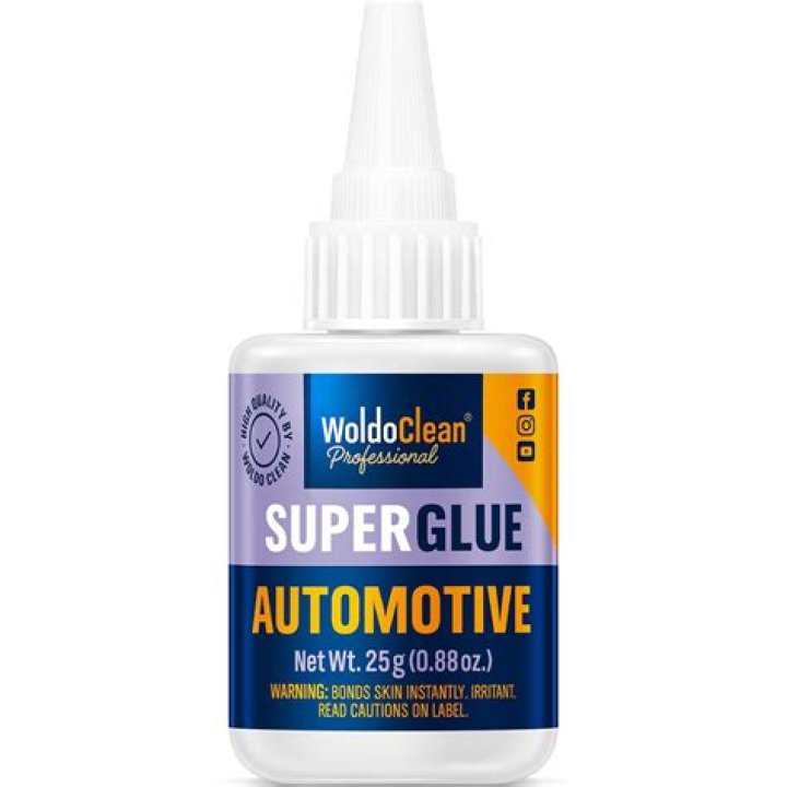 Does super glue dissolve in gasoline?