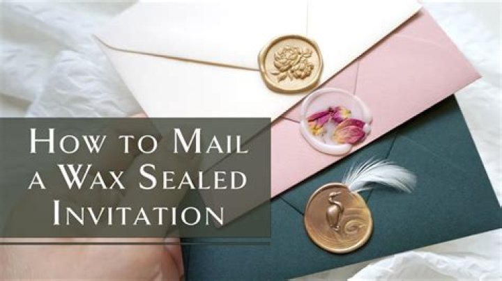 Does USPS Allow wax seals?