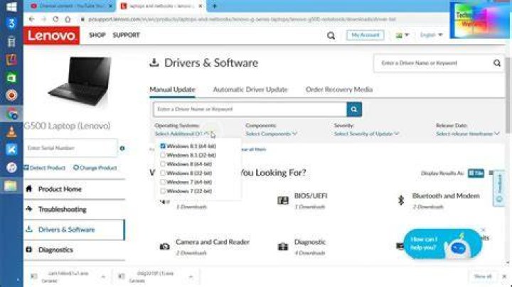 How can I download Lenovo drivers?