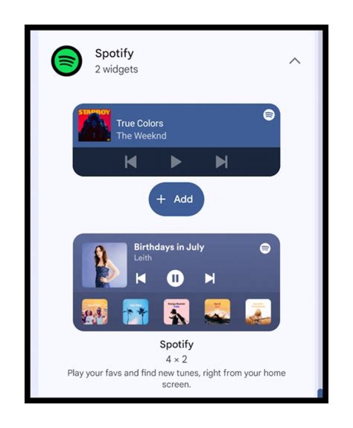 How do I add a Spotify widget to my Xbox game bar?