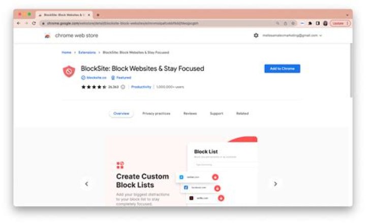 How do I block certain websites on Chrome?