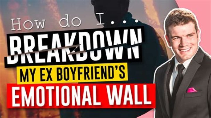 How do I break down my emotional wall?