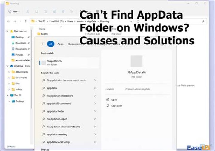How do I find AppData folder in Windows 10?