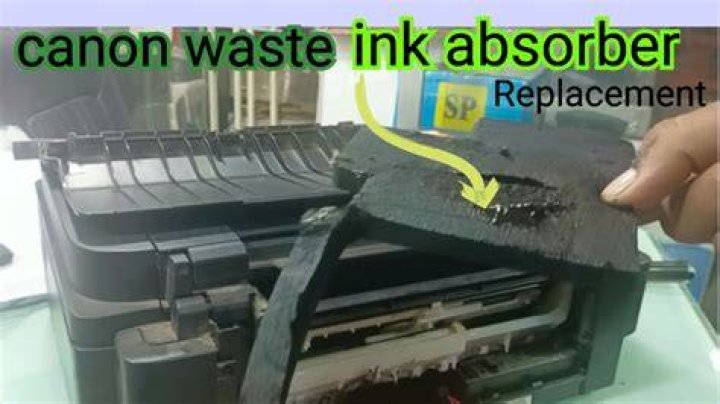 How do I fix my Canon ink absorber is full?