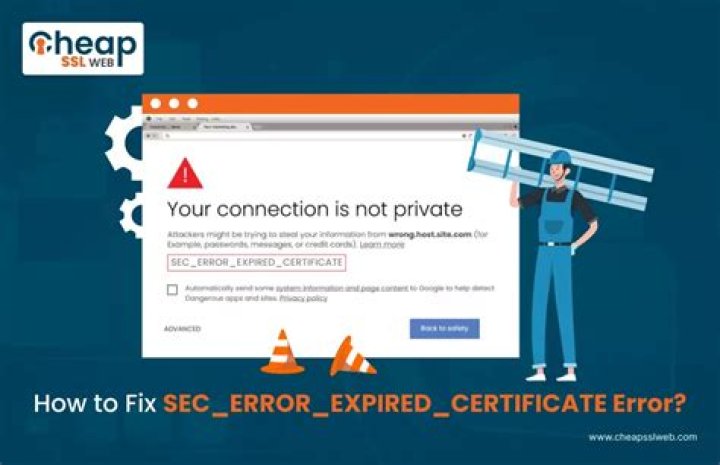 How do I fix security certificate error in Firefox?