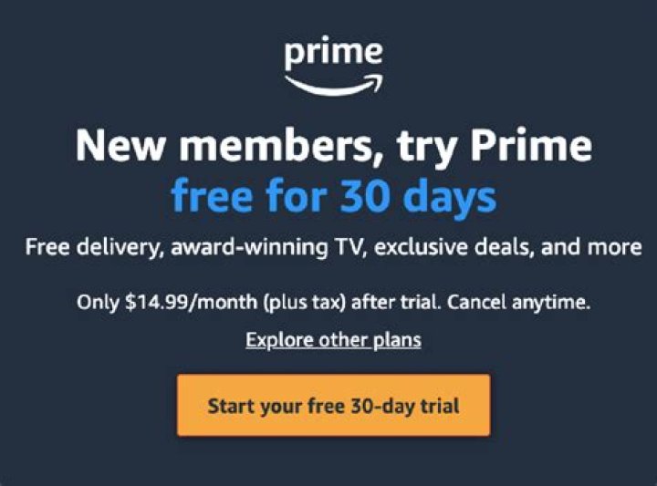 How do I get a free Amazon Prime trial again?