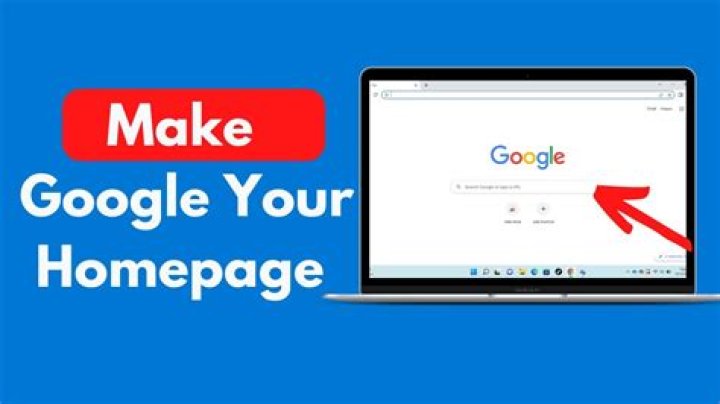 How do I make google uk my homepage?