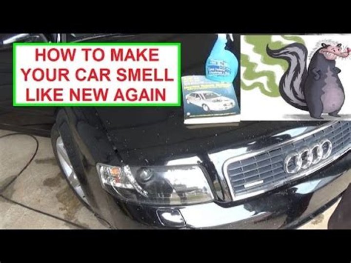 How do I make my car smell like new?