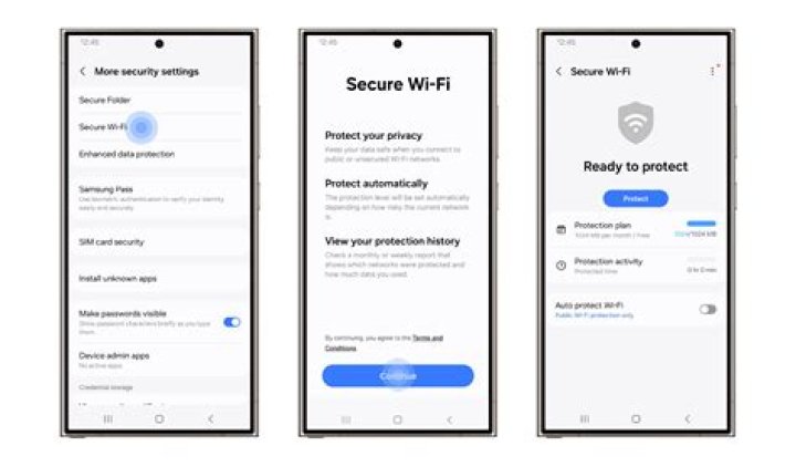 How do I make my Samsung Wi-Fi secure?
