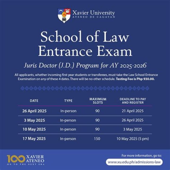 How do I pass the law entrance exam?