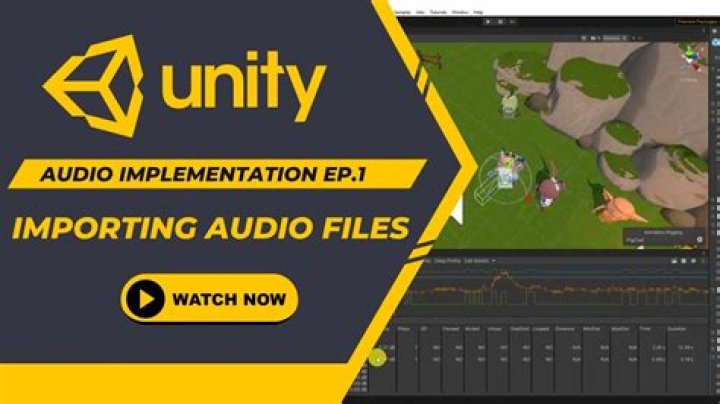 How do I set audio in unity?