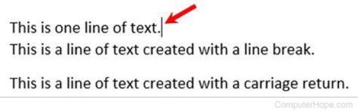 How do you add a line break in text field?