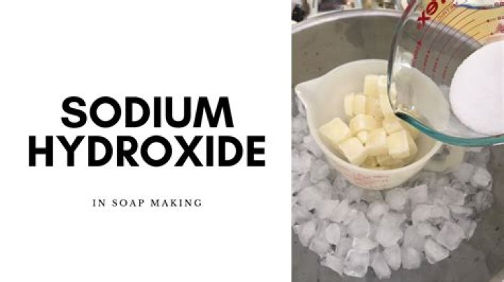 How do you calculate sodium hydroxide for soap?