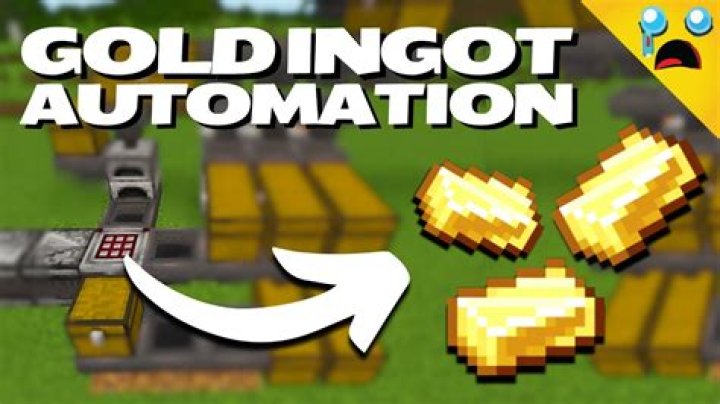How do you cast gold ingots?