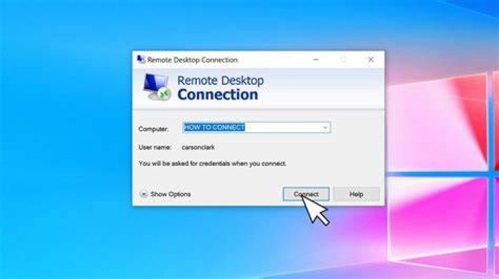 How do you control remote computer?