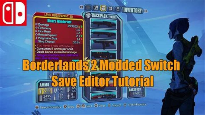 How do you edit bl2 saves?