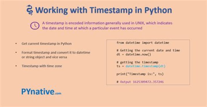 How do you get a timestamp from a string in Python?