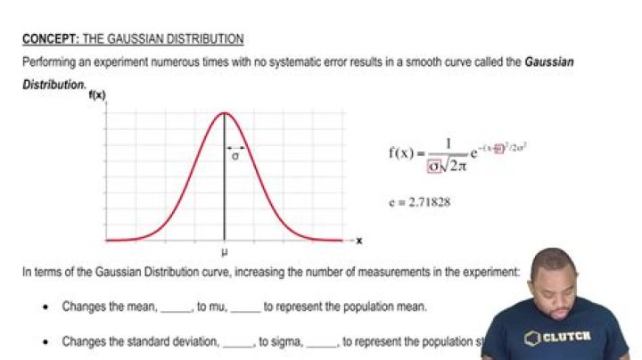 How do you normalize a Gaussian distribution?