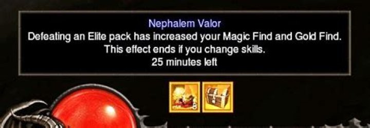 How do you stack Nephalem valor?