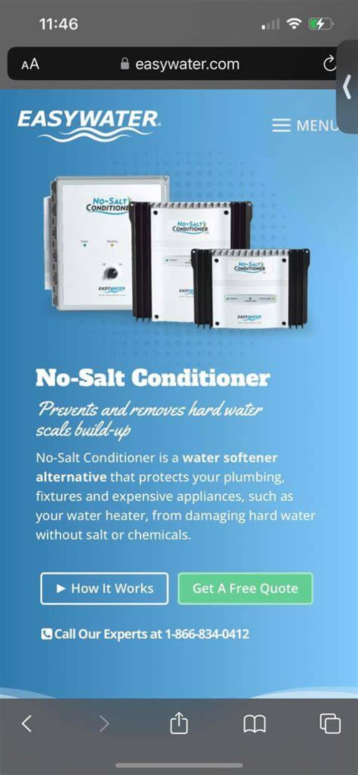 How does Easy water work?