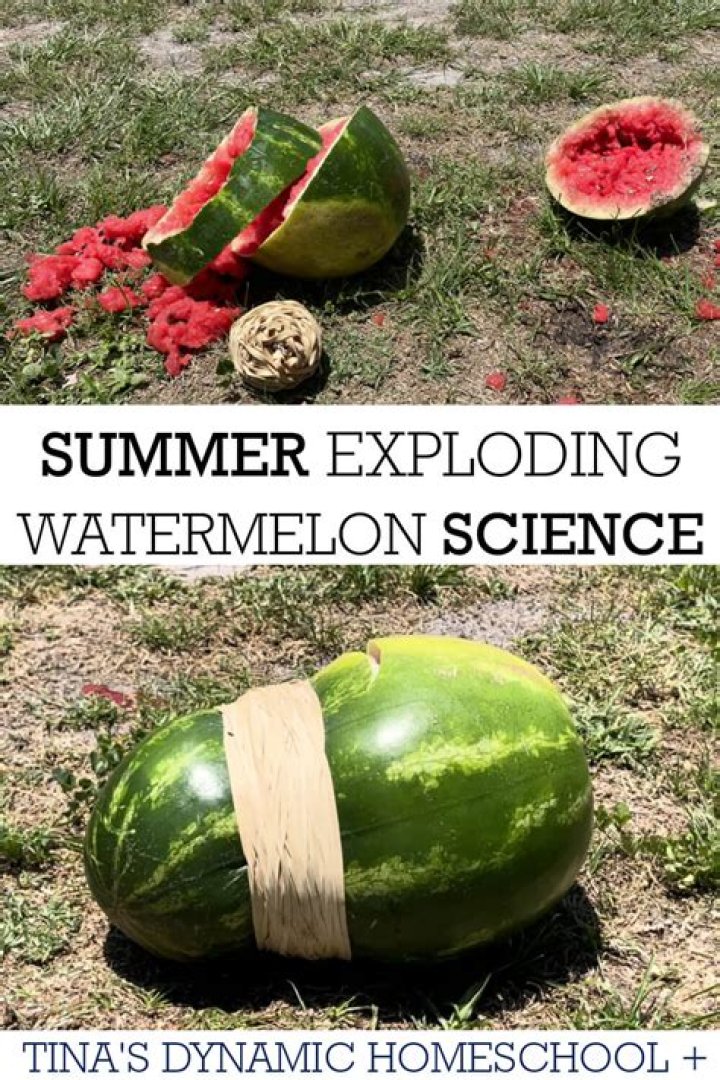 How does the exploding can experiment work?