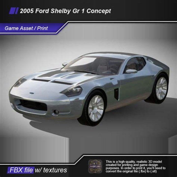 How fast is a Ford Shelby GR 1 concept?
