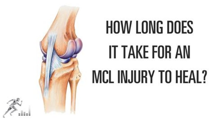 How long does a MCL and PCL take to heal?