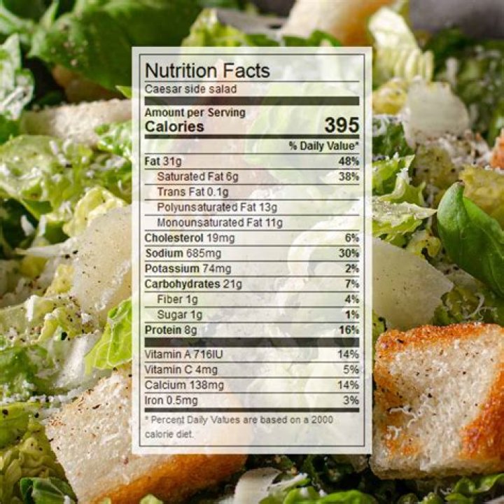 How many calories are in a Donatos salad?