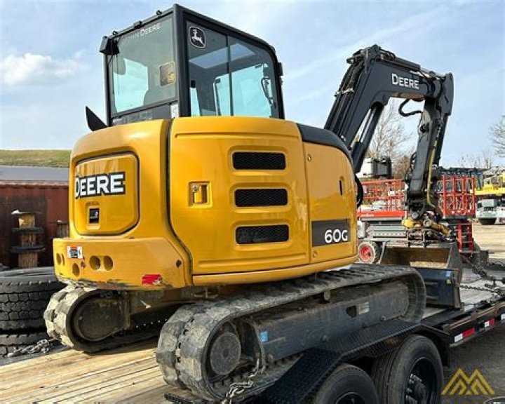 How much is a John Deere 60G excavator?