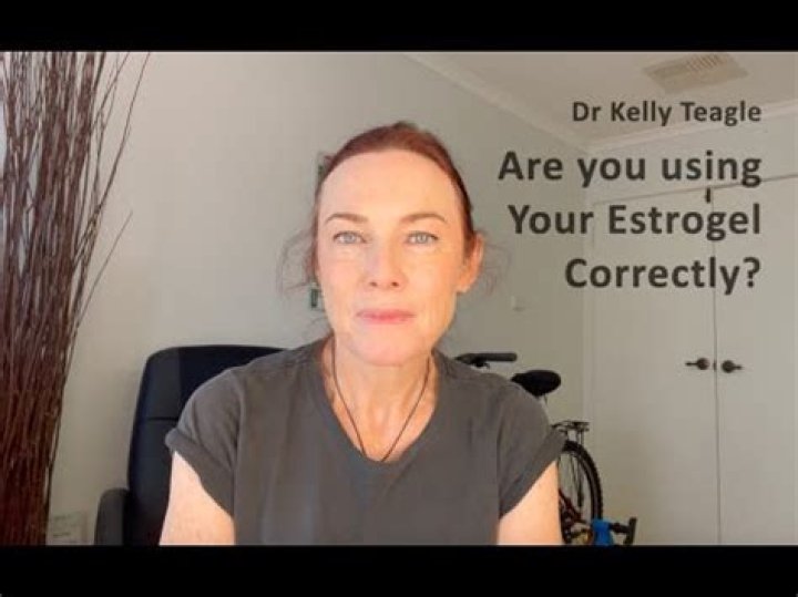 How quickly does estrogen gel work?