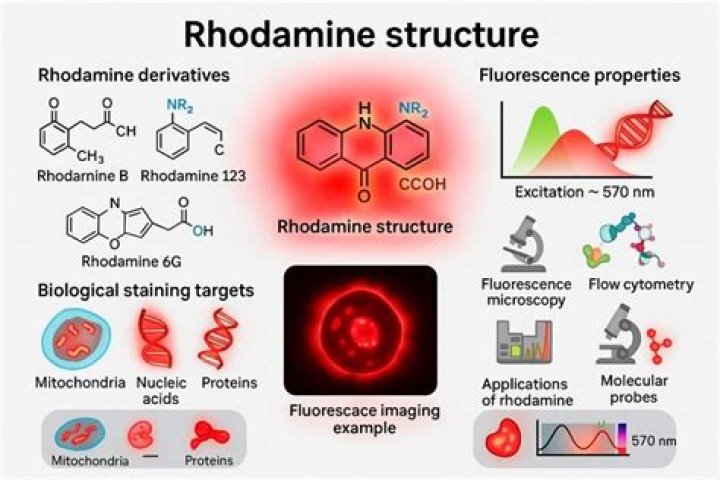 How toxic is rhodamine?