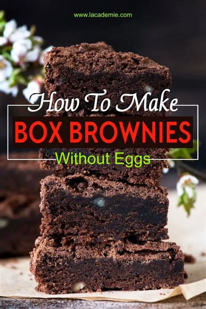 How will brownies turn out without eggs?