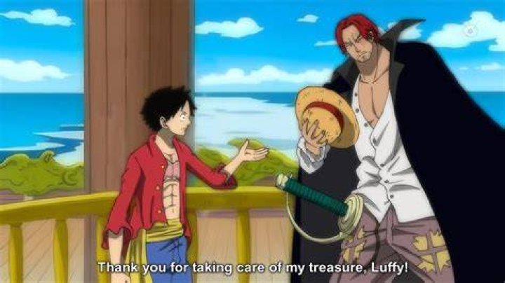 In which episode Luffy meets Shanks?