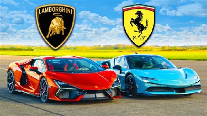 Is a Ferrari LaFerrari faster than a Lamborghini Aventador?