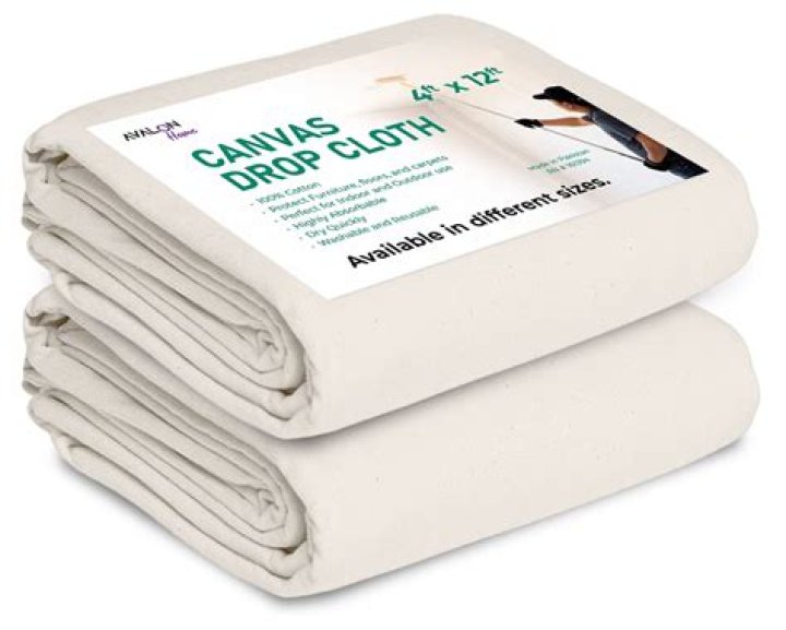 Is drop cloth the same as canvas?