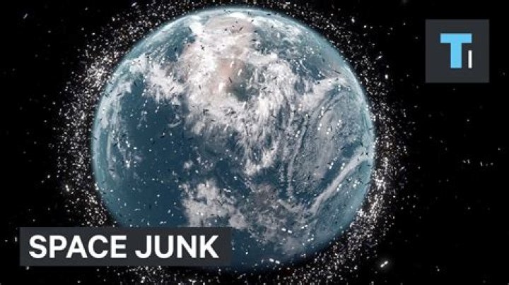 Is Earth surrounded by space junk?